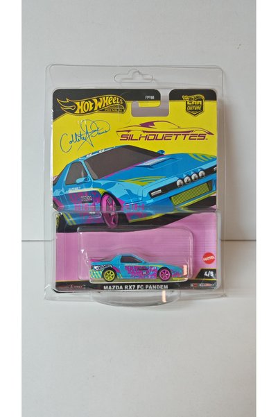 HOT WHEELS PREMIUM CAR CULTURE SILHOUETTES SERİSİ - MAZDA RX7 FC PANDEM (KORU...