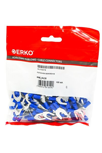 Erko Vârf de furcă izolat KNE 2.5mm M8 100 bucăți ERK