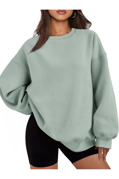 GENERAL EFAN Womens Oversized Sweatshirts Hoodies Fleece Crewneck Sweaters Ca...
