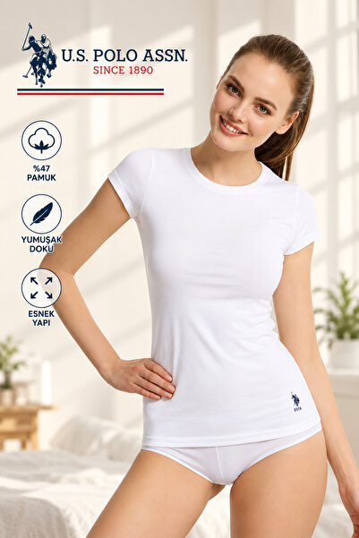 U.S. Polo Assn. Women'S, Licensed, Uspa, 47% Modal, 47% Cotton, 6% Elastane, ...