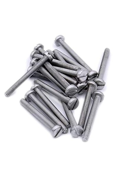 Merriway مسمار برأس مسطح من الفولاذ المقاوم للصدأ 316 مقاس M5 × 70
