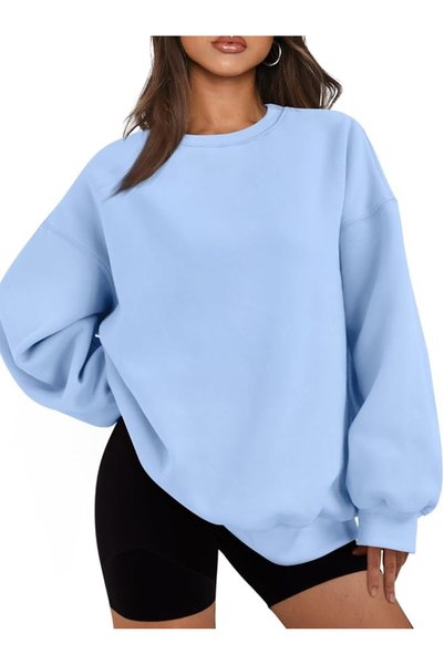 GENERAL EFAN Womens Oversized Sweatshirts Hoodies Fleece Crewneck Sweaters Ca...