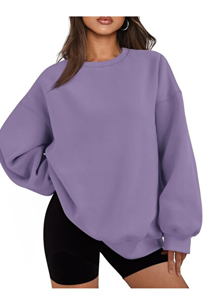GENERAL EFAN Womens Oversized Sweatshirts Hoodies Fleece Crewneck Sweaters Ca...