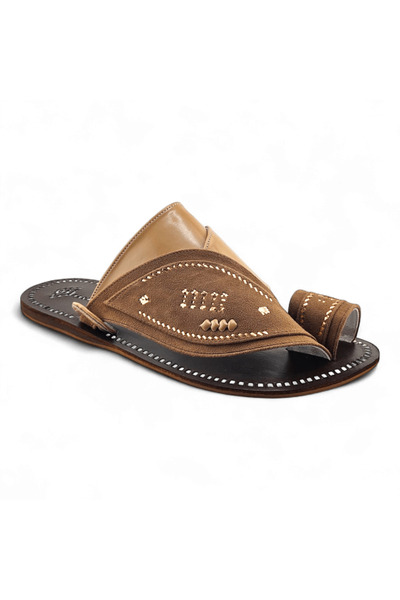 Al fanoos Handmade Fabric Arabic Sandals for Men