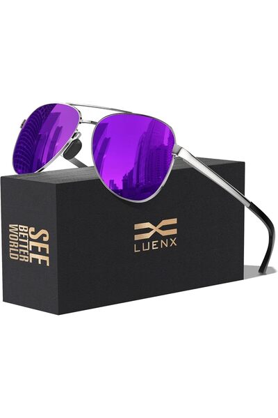 GENERAL نظارات شمسية LUENX للرجال والنساء مستقطبة - حماية من الأشعة فوق البنف...