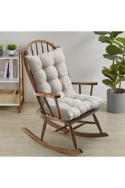 GENERAL Sweet Home Collection Rocking Chair Cushion Premium Tufted Pads Non S...
