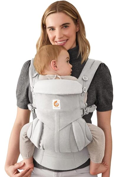 Ergobaby حمالة أطفال أومني 360 متعددة الوضعيات من الولادة حتى مرحلة المشي مع ...