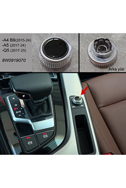 GCP German Car Parts A4 B9 Multimedia Radio Volume Button - A4 A5 Q5 Audio on...