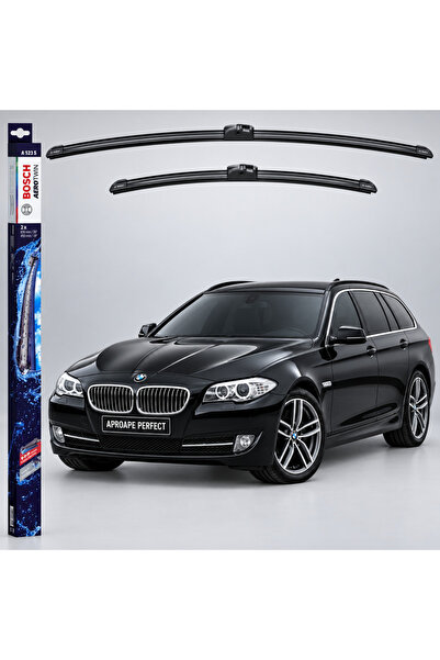 Bosch Wiper blades BMW 5 Series Touring F11 (09.2010–02.2017) | Aerotwin A523...