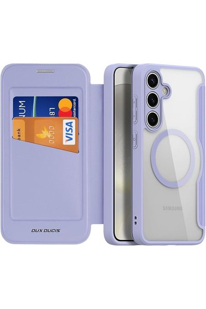 Dux Ducis Skin X Pro Mag Series Case for Samsung Galaxy S25 Ultra – MagSafe C...