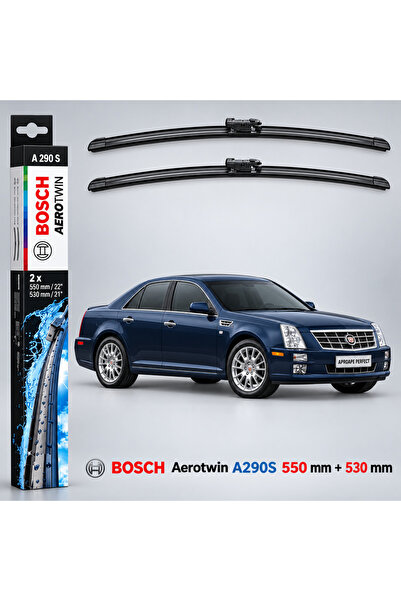 Bosch Wiper blades Cadillac STS, STS Facelift (09.2004–12.2011) | Aerotwin A2...