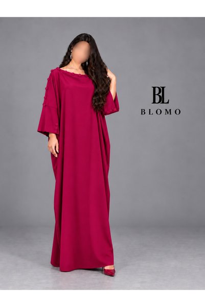 BLOMO جلابية نسائي بتصميم راقٍ وفضفاض