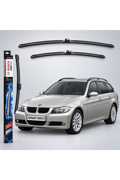 Bosch BMW 3 Series Touring E91 (09.2005–05.2012) Wiper Blades | Aerotwin A072...