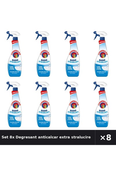 Chanteclair Set 8x Degresant anticalcar extra stralucire Chanteclair, pentru ...