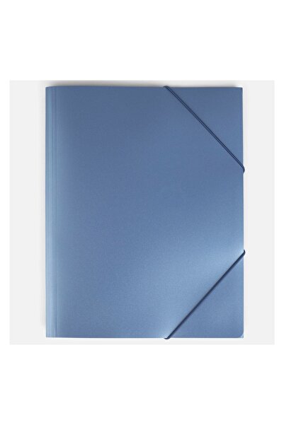 OEM Dosar Fancy Albastru Metalizat cu Elastic 23,5x32cm, pentru organizare si...