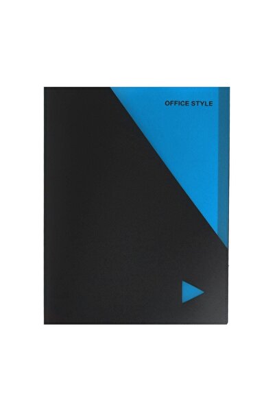OEM Mapa A4 Neagra Bleu cu 40 de Folii Office Style, pentru pastrare si organ...