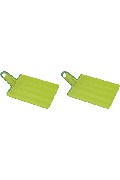 Joseph Joseph Chop2Pot Plus Medium Folding Chopping Board, Green, Textured Kn...
