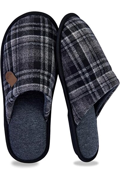GENERAL WALKFUN Men's Classic Breathable Cozy Two-Tone Memory Foam Slippers, ...
