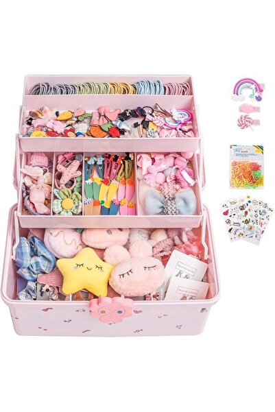 Generic Little Girl Hair Accessories Organizer Lightweight Waterproof Three-L...