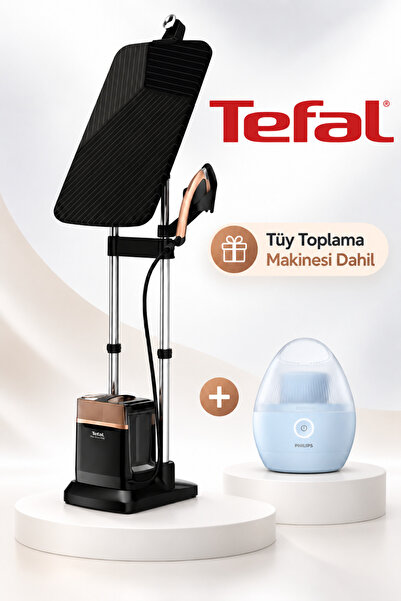 TEFAL Ixeo Power Hepsi Bir Arada Ütüleme Çözümleri - 200g Şok Buhar / 5.8 Bar...
