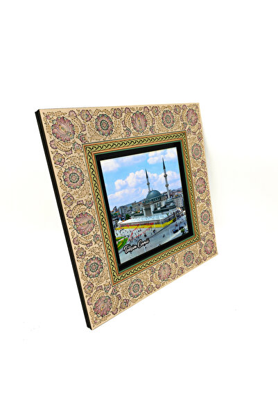 Sadrazam Tablou decorativ din MDF imprimat cu imaginea Moscheei Taksim 20x20 ...