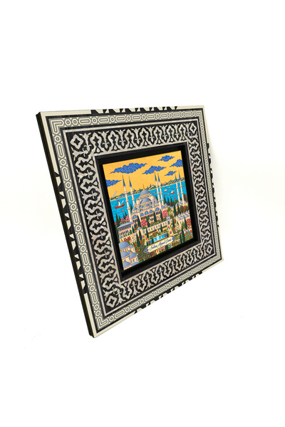Sadrazam Džamija Sultan Ahmet, štampana MDF anatolska slika 20x20 1G-SultanAhmet