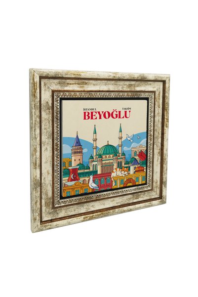 Sadrazam Istanbul Taksim Bejoglu Slika od prirodnog kamena 25x25 1G-Beyoğlu1