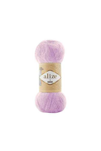 Alize 3 Seasons Mohair Wool Blended Knitting Yarn 3 Seasons