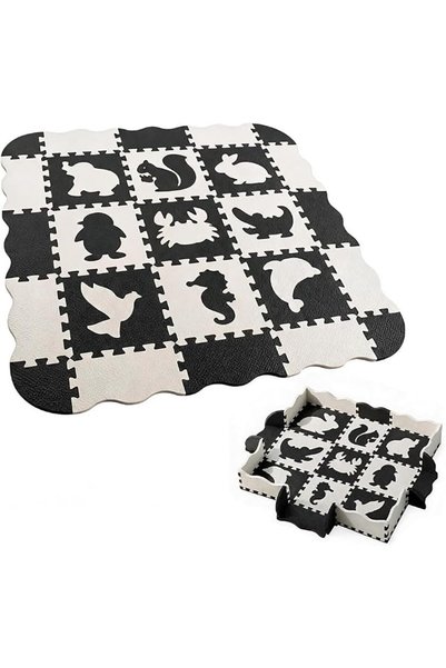 GENERAL DASIAUTOEM Children's Puzzle Mat, Children's Play Mat, Puzzle Mat (Bl...