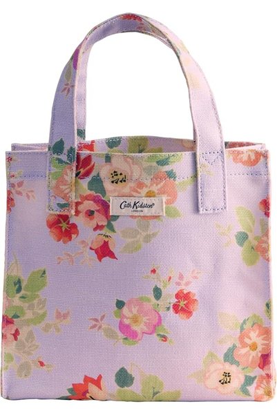 CATH KIDSTON Small Bookbag SML BB ARCH BUNCHS, W76358, Lilac Purple