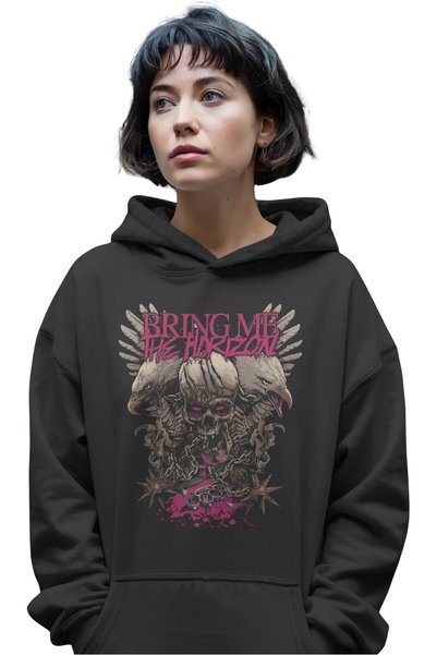 SEVBANO Bring Me the Horizon Rock Metal Music Group Hanorac premium supradime...