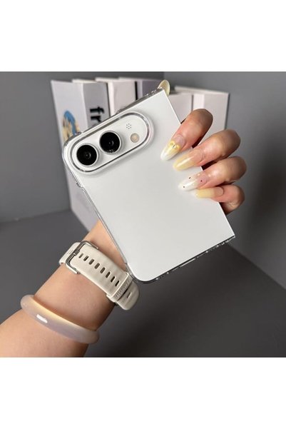 Generic Compatible with iphone Duo flip back Case cover,Comes with a spring c...