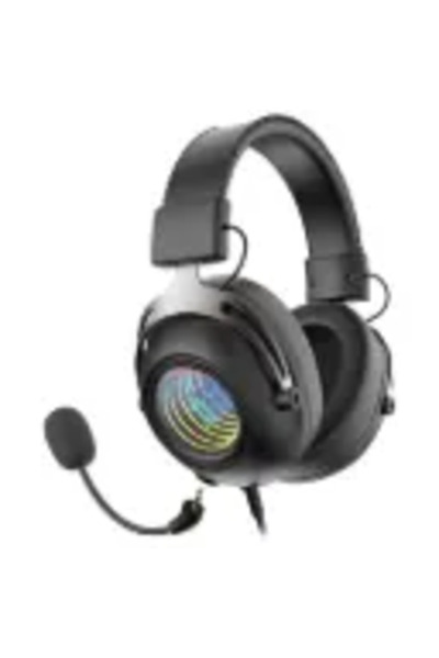 Porodo Gaming Infinity Mirror RGB Gaming Headset with Detachable Omnidirectio...