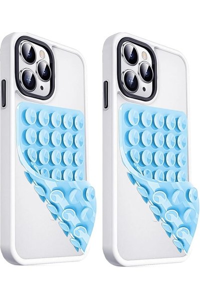 Generic 2 Pack Silicone Suction Cup Phone Case Mount - Double-Sided Non-Slip ...