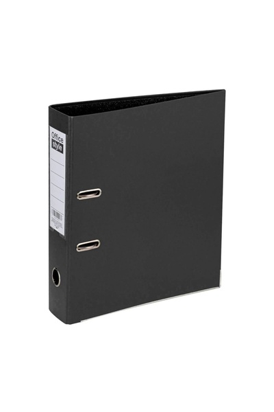 OEM Biblioraft Arhivare Negru cu 2 Inele 29x7.5x32cm, pentru arhivare si orga...