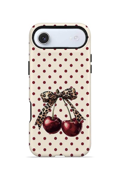 PiyasaSepeti حافظة آيفون 17 إير فوريان ماج سيف ذات طبقتين بتصميم ويلد تشيري بو