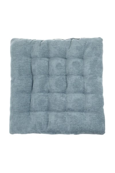 OEM Pernă scaun Chenile albăstra 40x40cm – crește confortul la ședere și reîm...