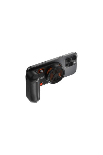 Porodo Gaming Arcticchill Magnetic Phone Cooler With Ultra-Quiet Fan - Black/...