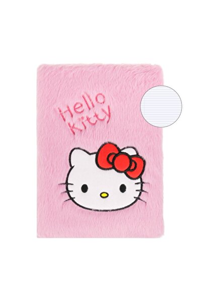 OEM Carnetel Notite A5 Roz Fluffy Hello Kitty - 80 file, pentru notite zilnic...