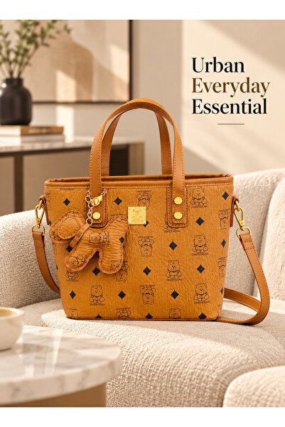 Generic Women's Faux Leather Tote Bag, Small Handbag with Detachable Shoulder...