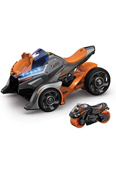 OEM Jucărie pentru copii, masina cu extensie de motocicleta 2 in 1, portocali...