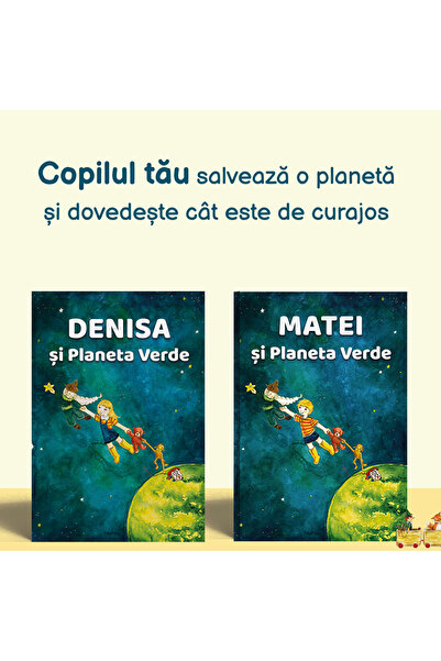 Generic Brand Carte personalizată Planeta verde
