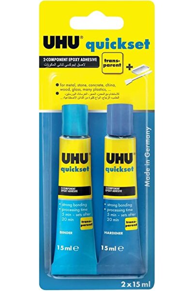 Uhu Yoho 5 Minutes Quick Cure Comprehensive Fast Effective Repair Adhesive Tw...
