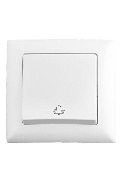 OEM Doorbell button, 10 A, 220 V, white Gunsan Visage