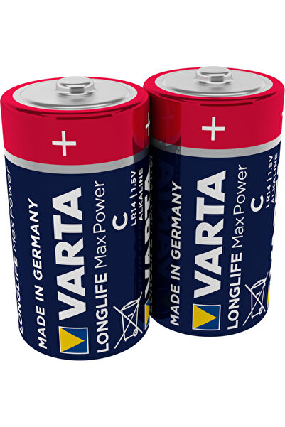 OEM Set 2 baterii alcaline C LR14, 7800mAh Varta
