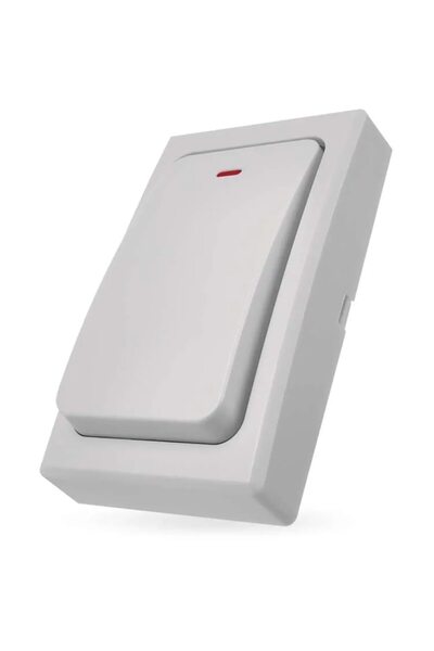 OEM EMOS P5729 ασύρματο κουδούνι πόρτας, 36 μελωδίες, 180μ, λευκό