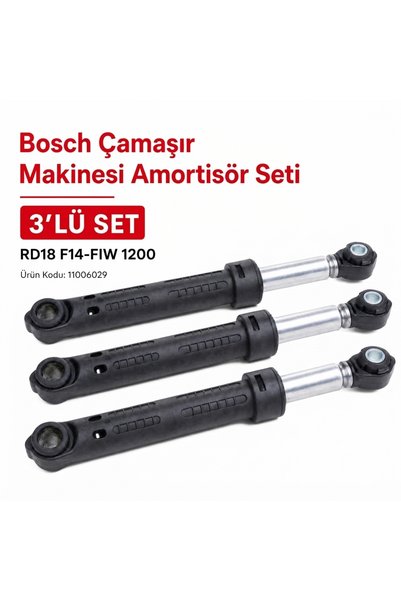 Bosch Çamaşır Makinesi Amortisör 11006029 Orjinal 3 lü Set