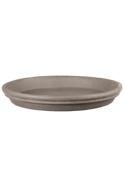 OEM Farfurie ghiveci VERVE Laleh, teracota, D 15.7 cm, gri