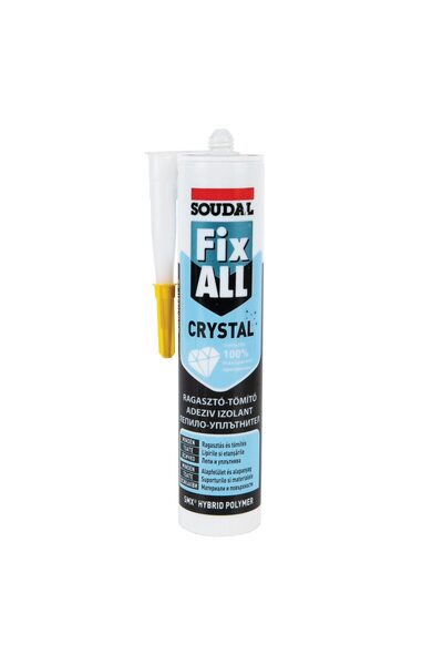 OEM Adeziv pentru constructii SOUDAL Fix All Crystal, 290 ml