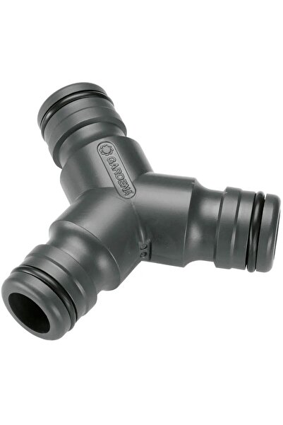OEM GARDENA съединител за маркуч 02833 20, пластмасов, сив